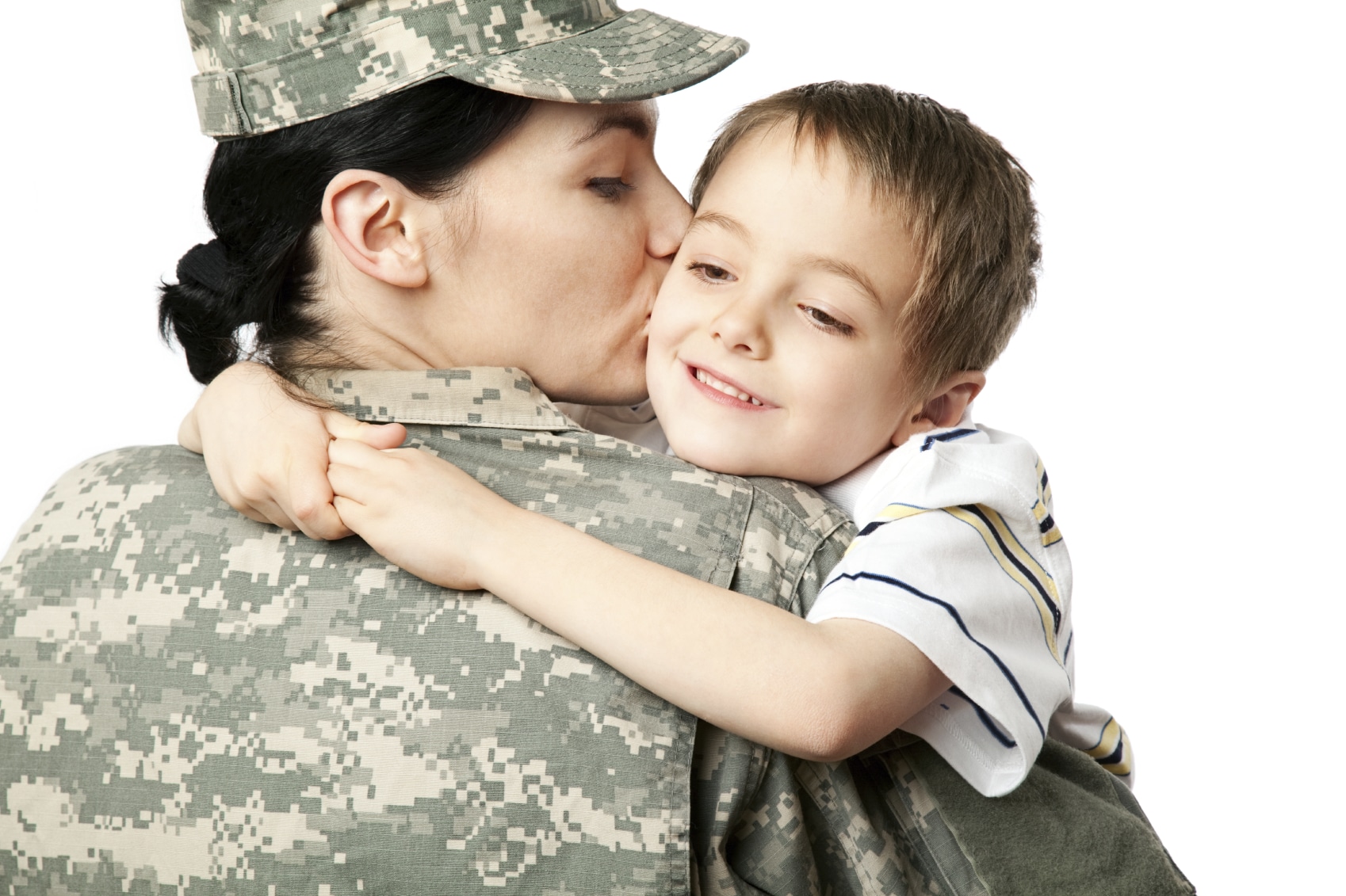 Army Mom and Son | SpouseLink