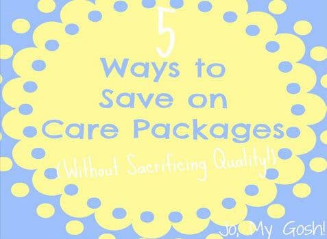 5 Ways to Save on Care Packages