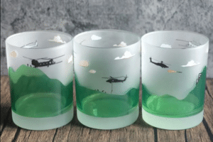Army Aviation Lowball Glasses