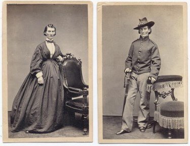 Frances Clayton disguised herself as "Frances Clalin" to fight in the Civil War. (Library of Congress)